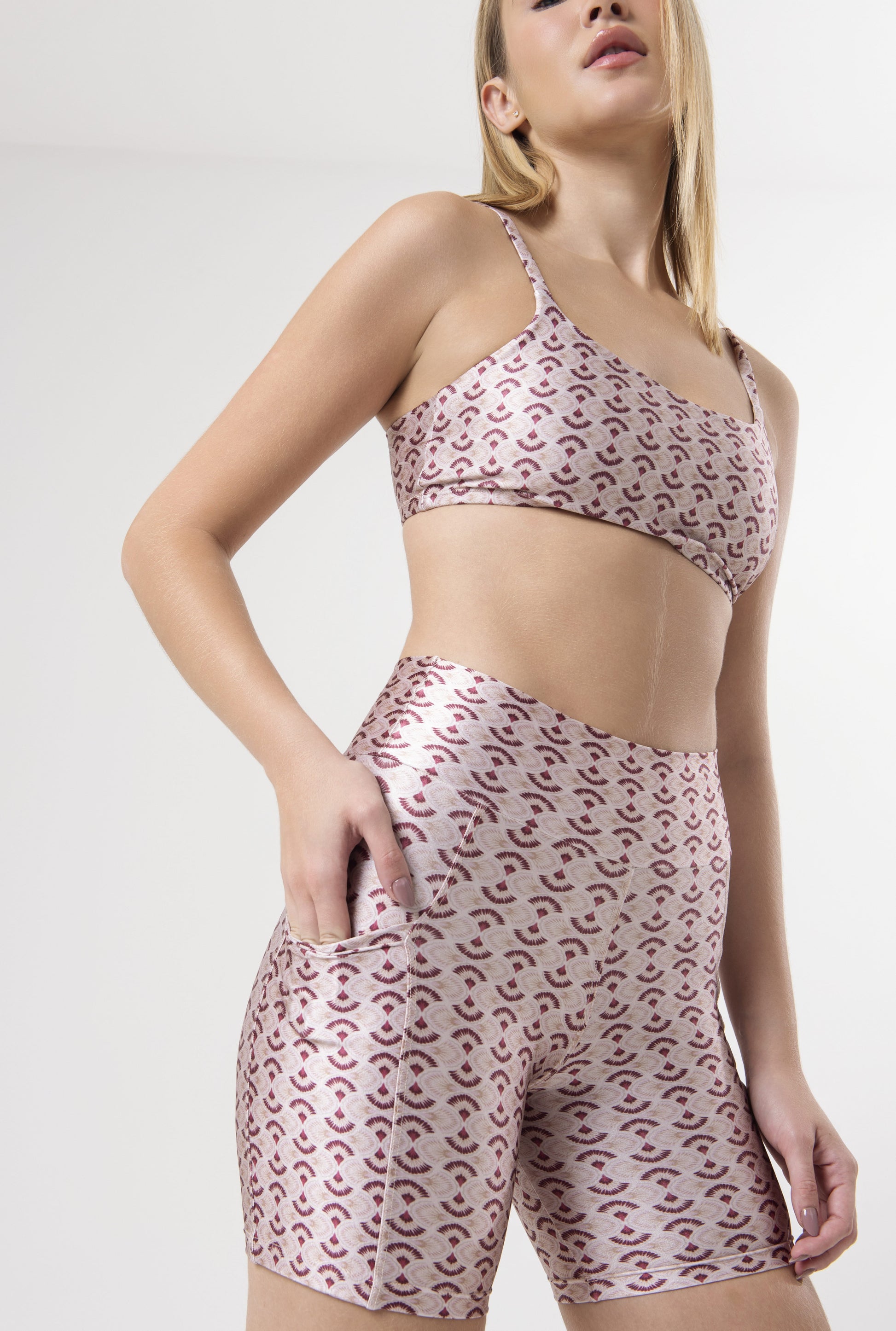 Short Estampa Blush