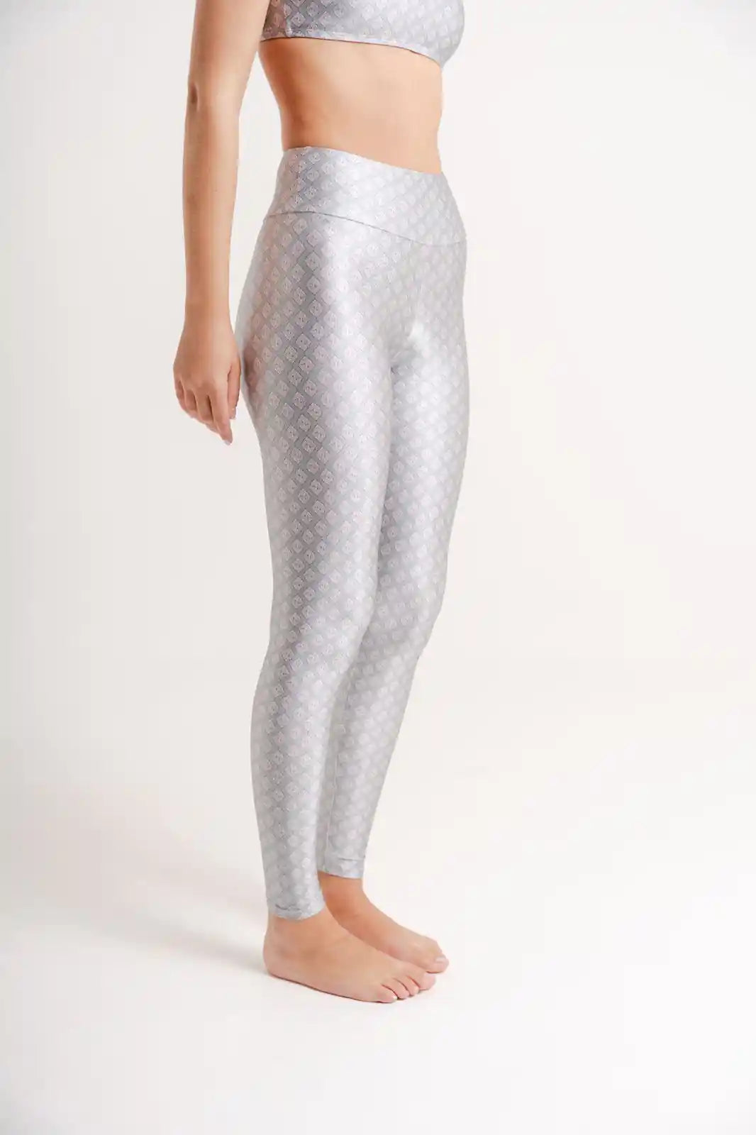 Legging Estampa Azure modelo Skin by BEE GRACIE - CALÇAS