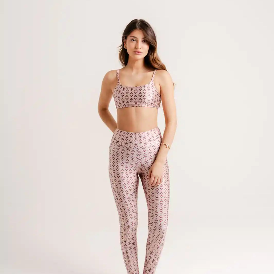 Legging Estampa Blush modelo Skin by BEE GRACIE - CALÇAS