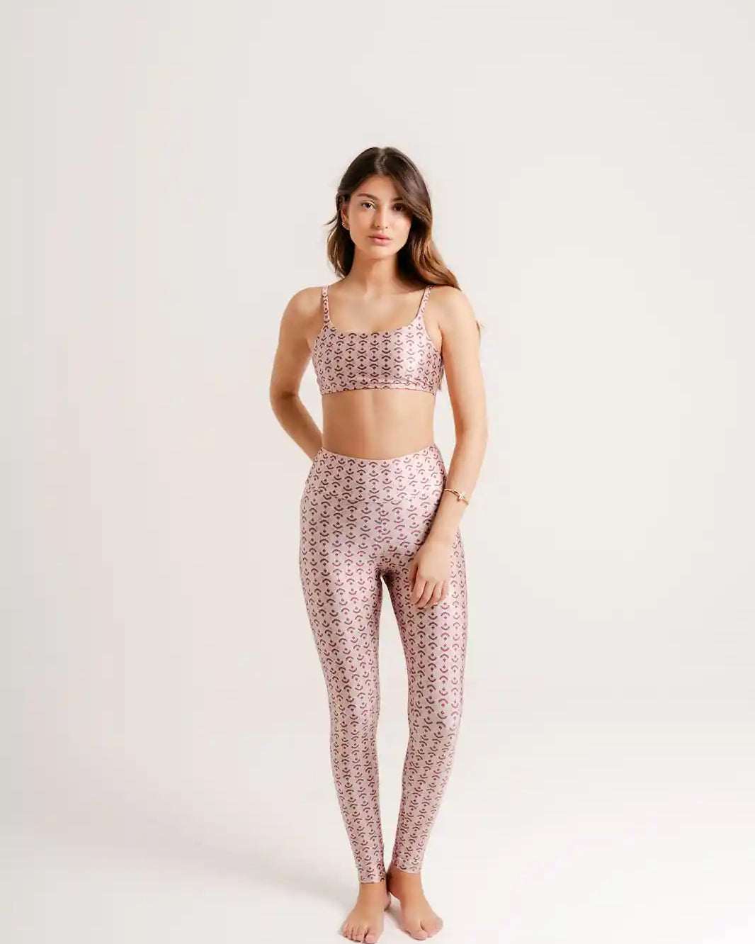 Legging Estampa Blush modelo Skin by BEE GRACIE - CALÇAS