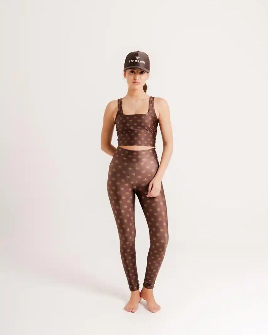 Legging Estampa Oásis modelo High Waist by BEE GRACIE - CALÇAS