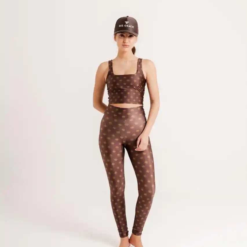 Legging Estampa Oásis modelo High Waist by BEE GRACIE - CALÇAS