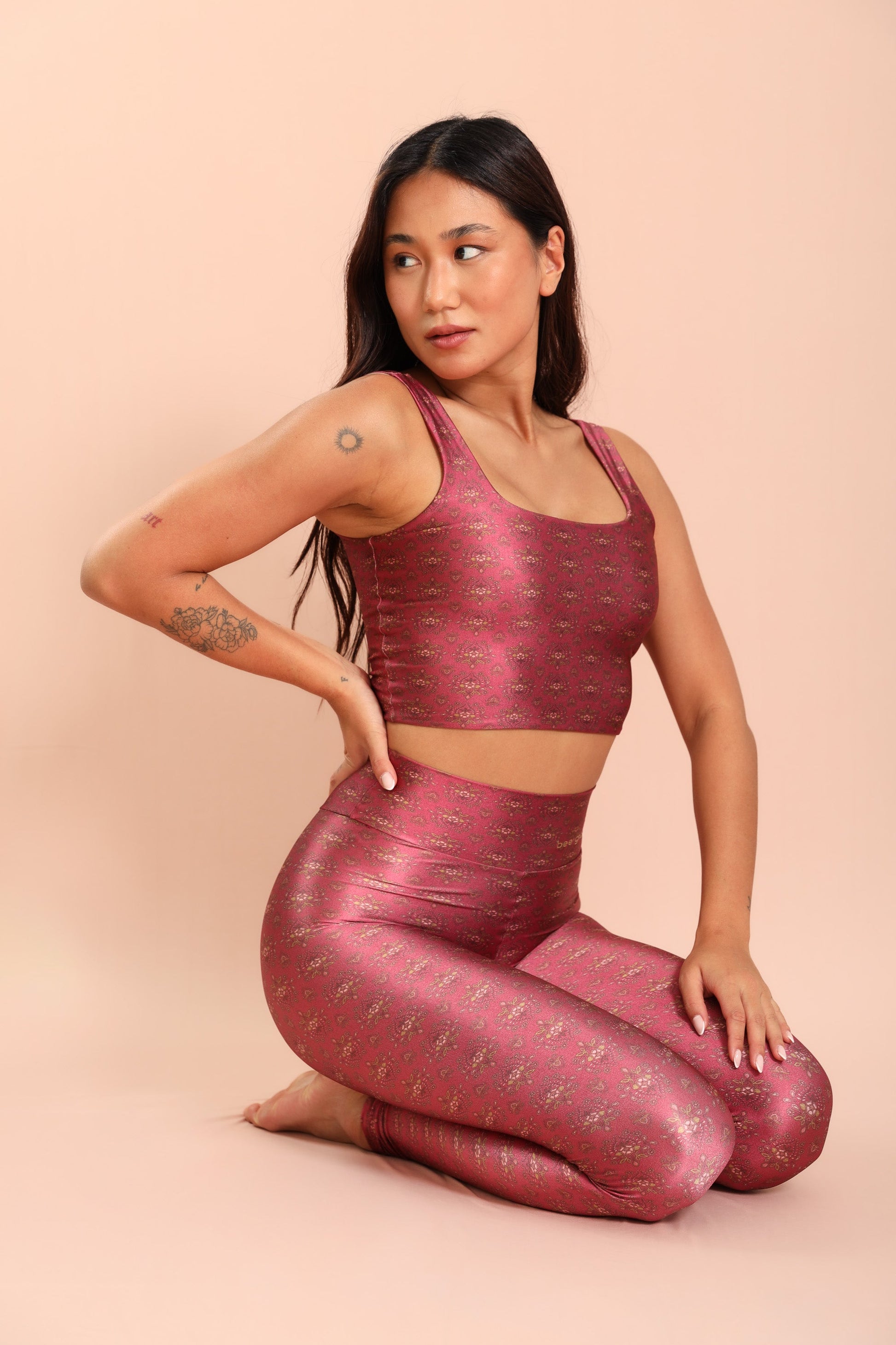 Flor de Lis Cropped Top