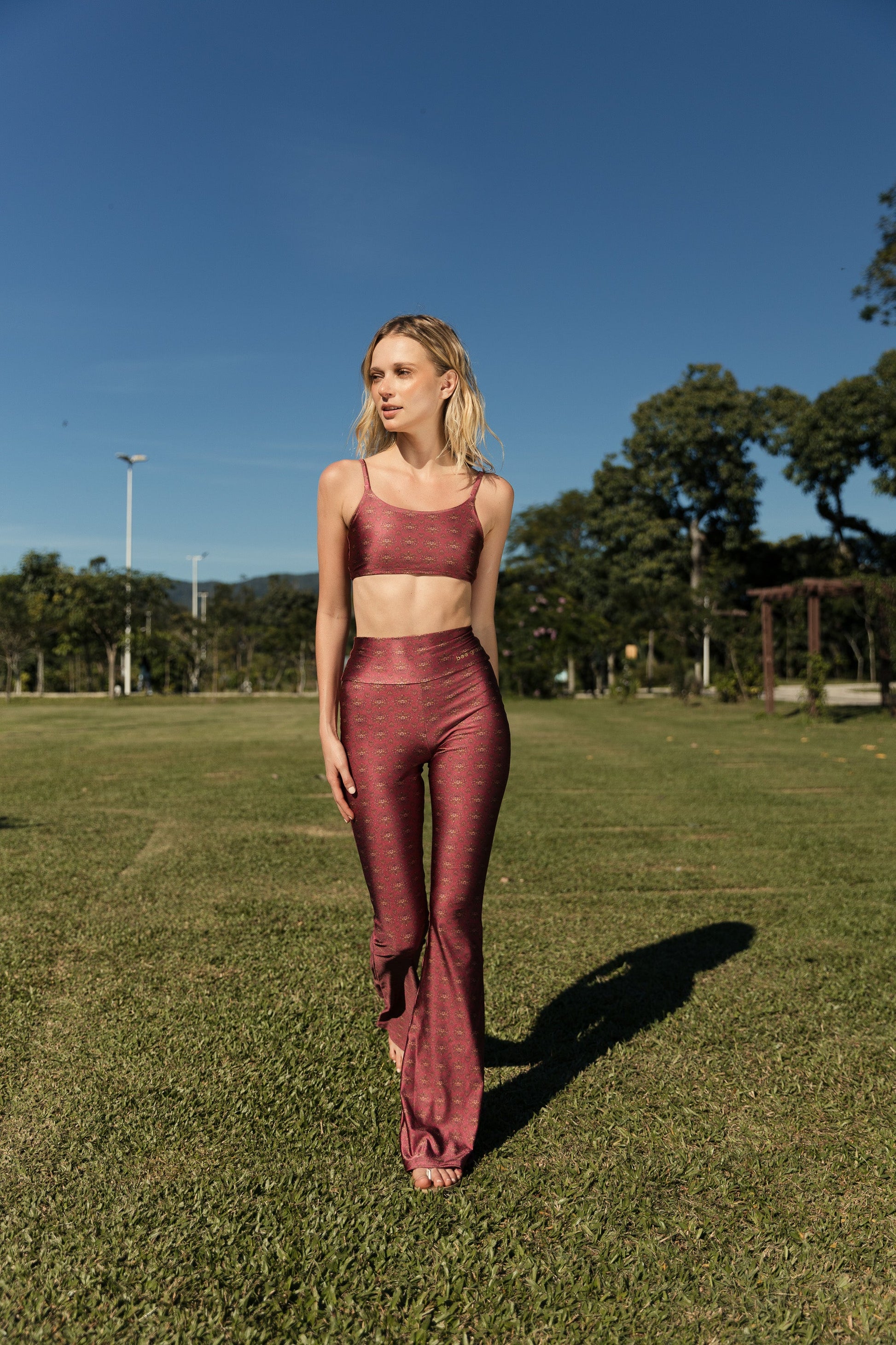 Flor de Lis Flare Pants