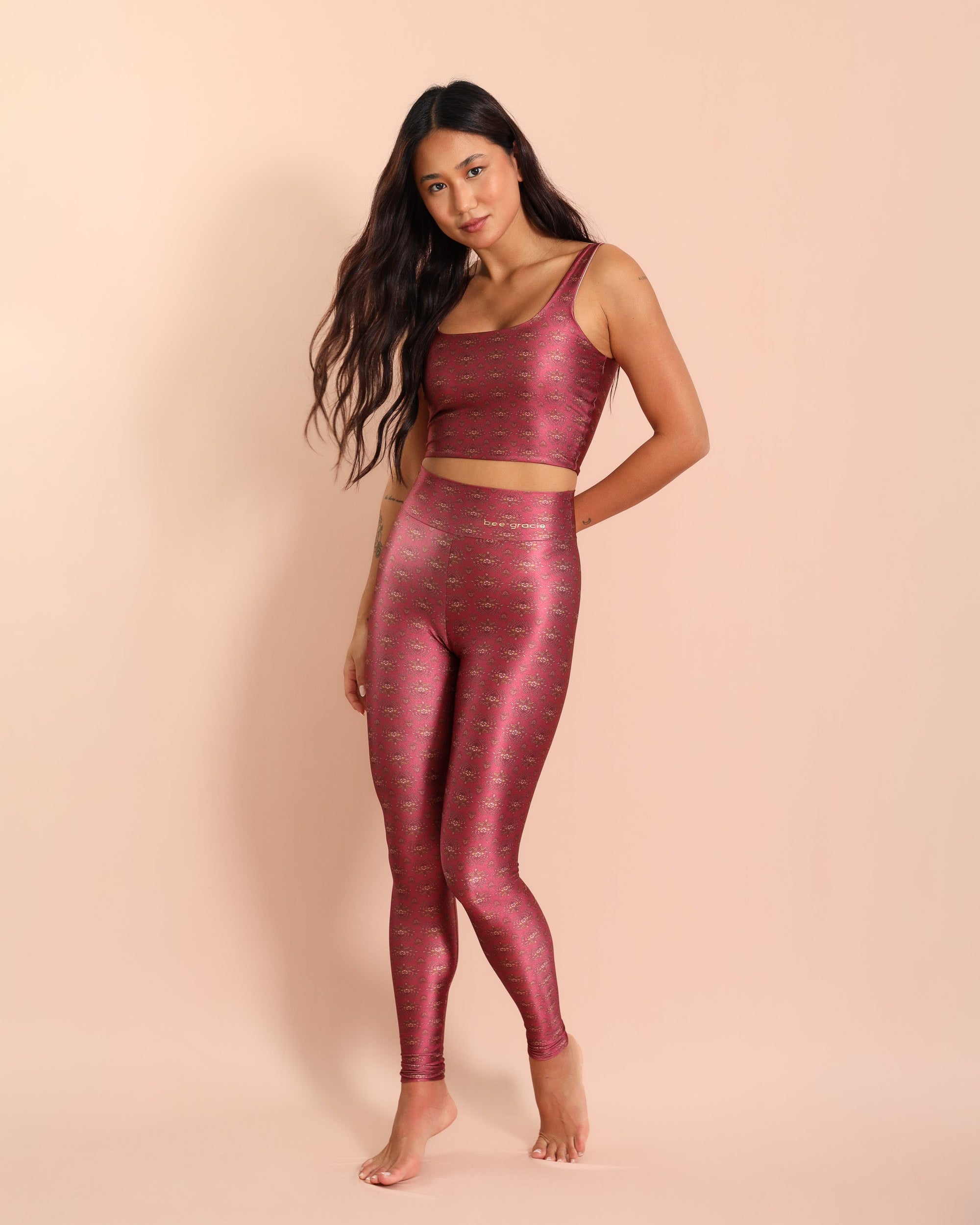 Flor de Lis Legging — Skin Fit
