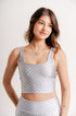 Top Cropped Estampa Azure by BEE GRACIE - TOPS
