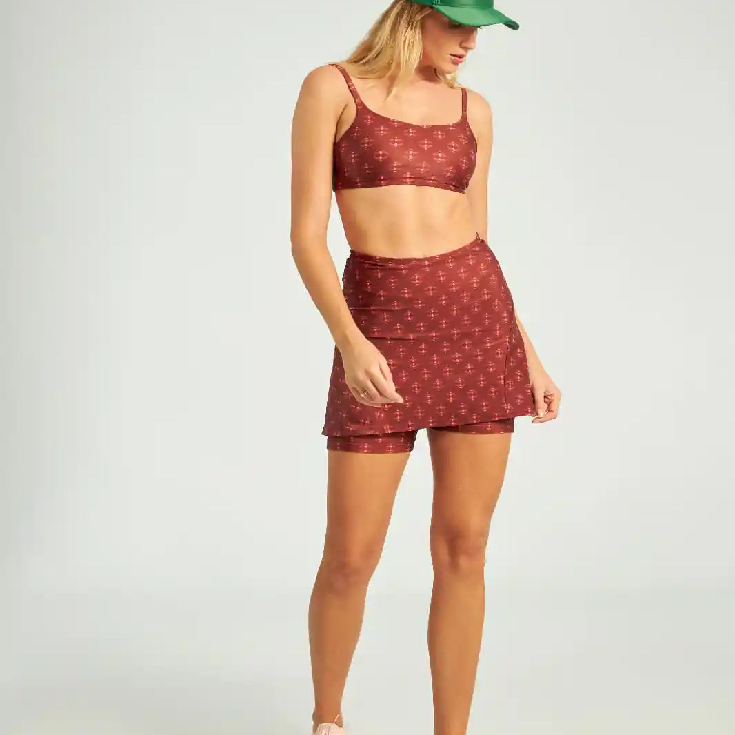 Pink Teddy Bear Tennis Skirt