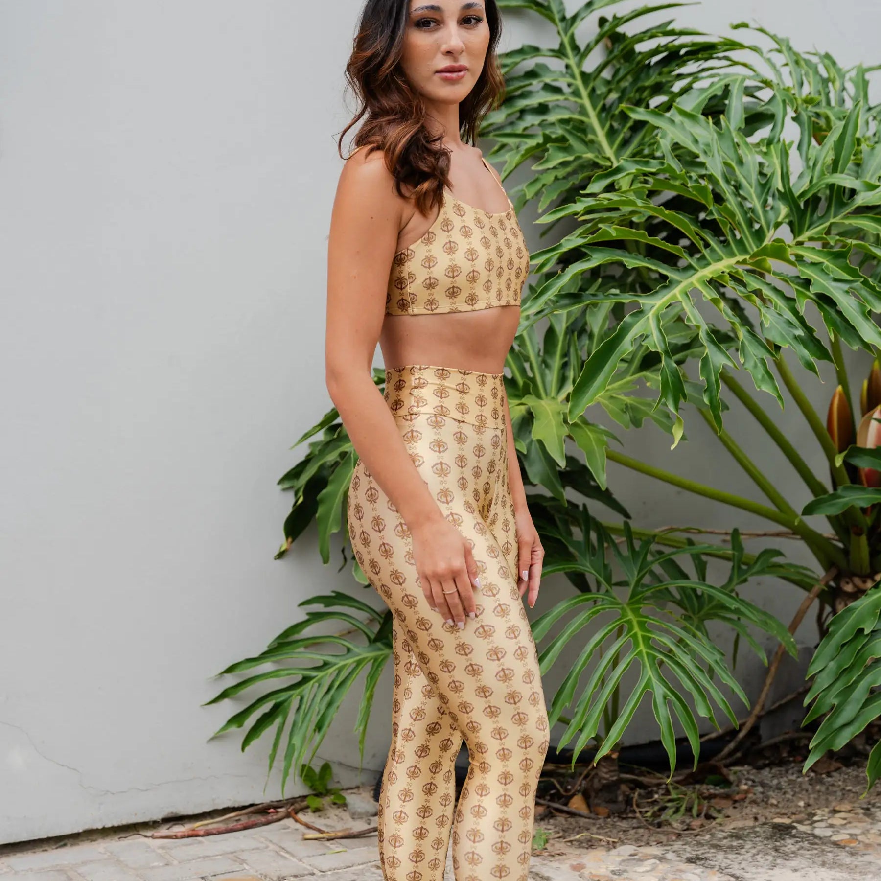 Golden Breeze Legging — Skin Fit