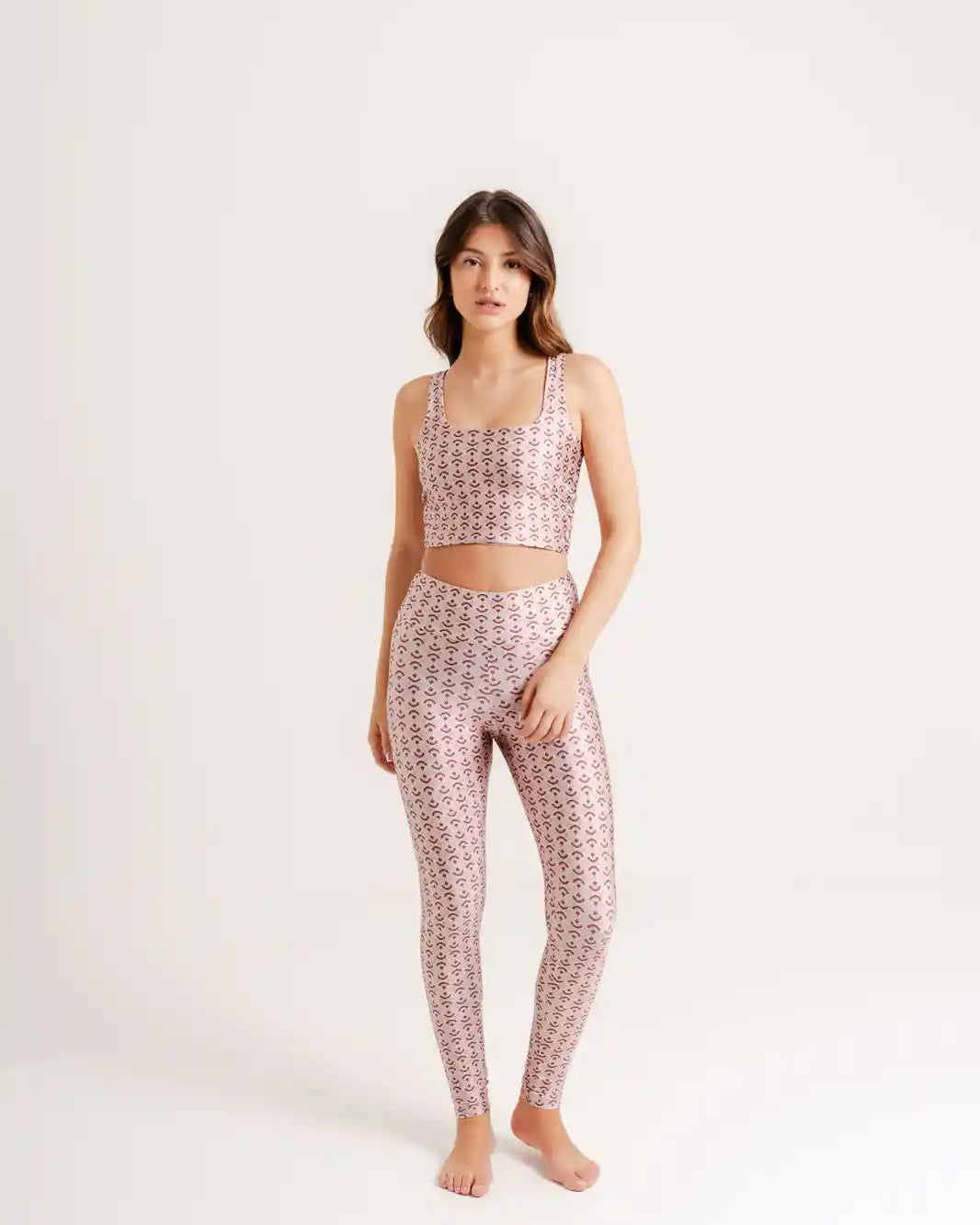 Legging Estampa Blush modelo High Waist by BEE GRACIE - CALÇAS
