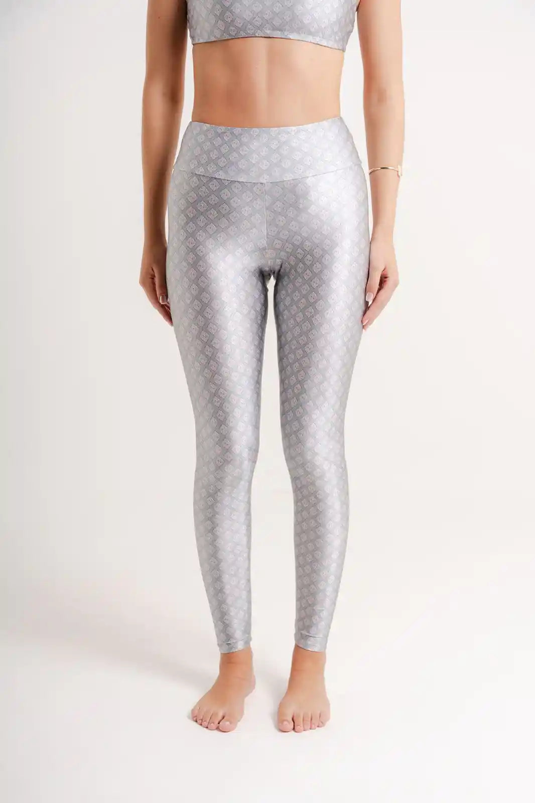 Legging Estampa Azure modelo Skin by BEE GRACIE - CALÇAS