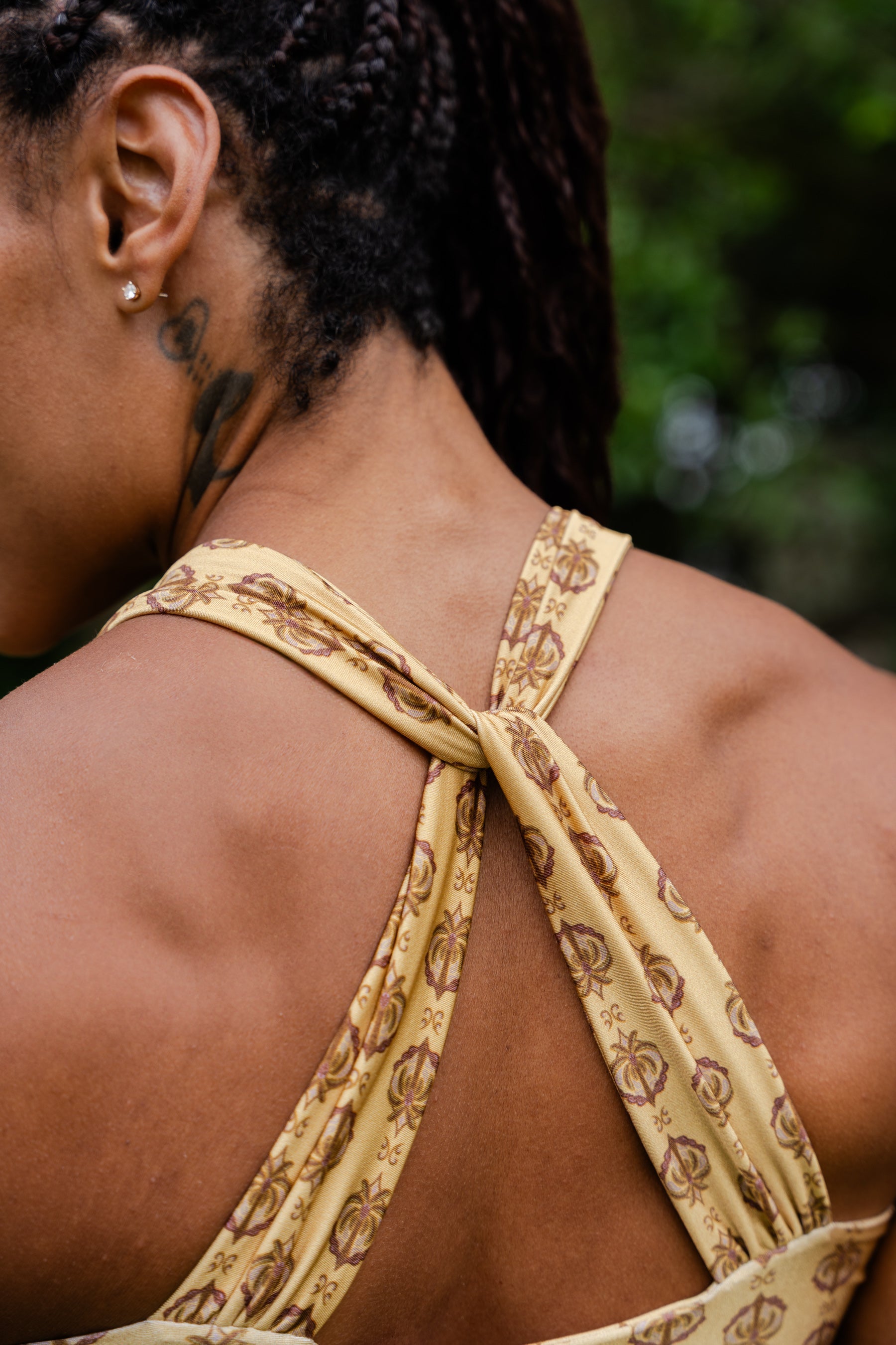 Golden Breeze Aura Top