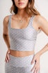 Top Cropped Estampa Azure by BEE GRACIE - TOPS