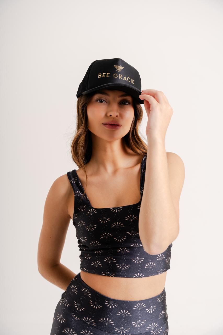 Top Cropped Estampa Dahlia by BEE GRACIE - TOPS