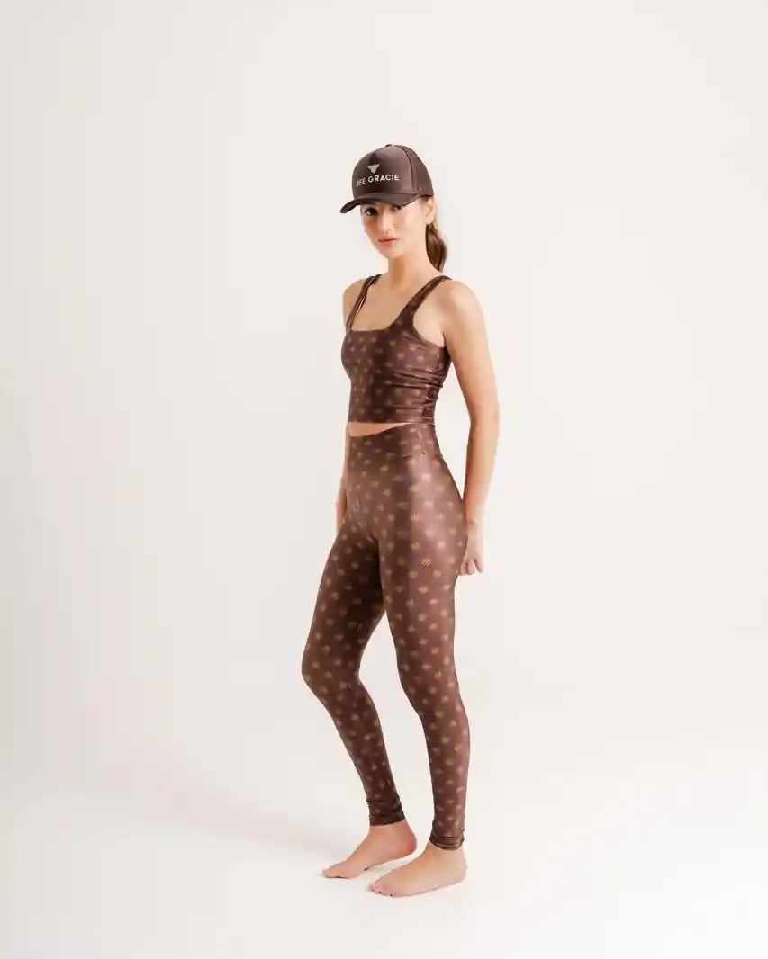 Legging Estampa Oásis modelo High Waist by BEE GRACIE - CALÇAS