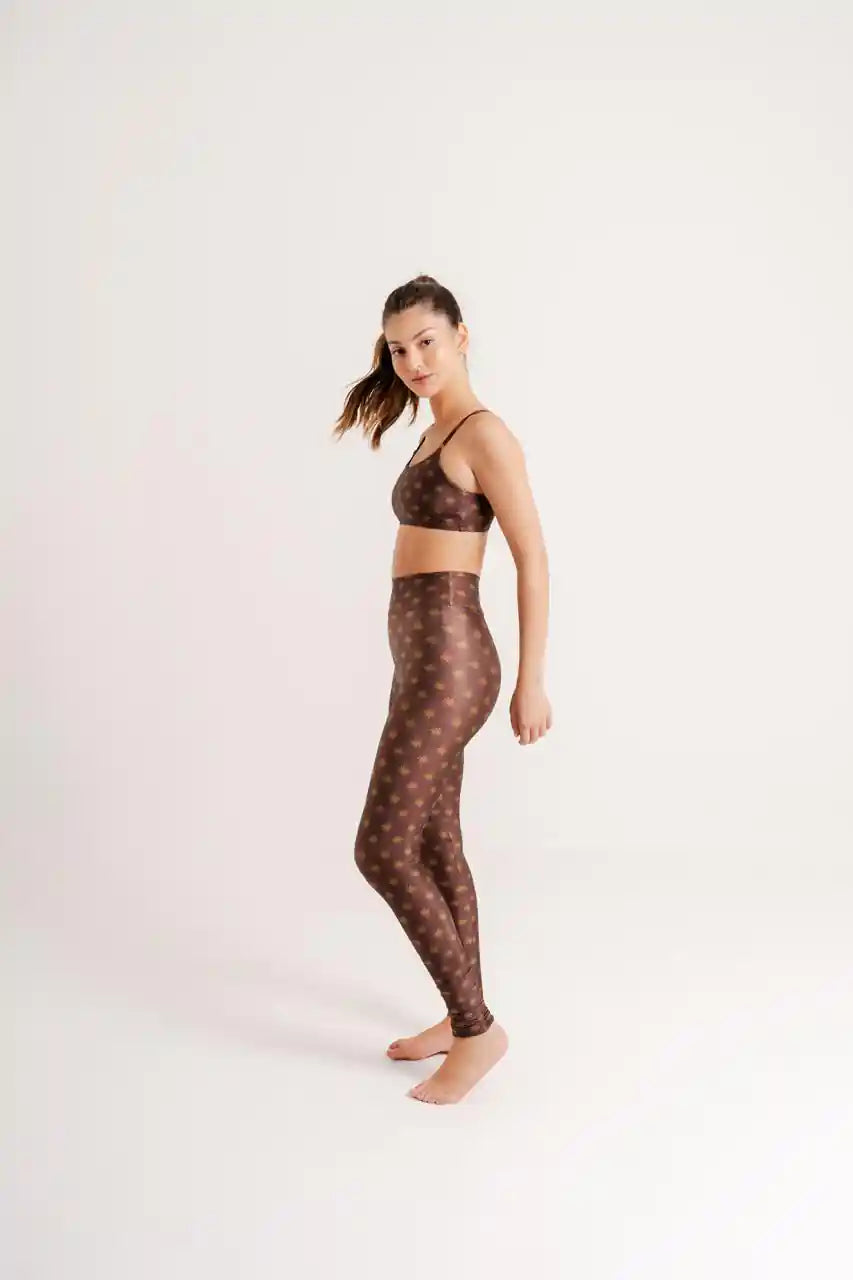 Legging Estampa Oásis modelo Skin by BEE GRACIE - CALÇAS