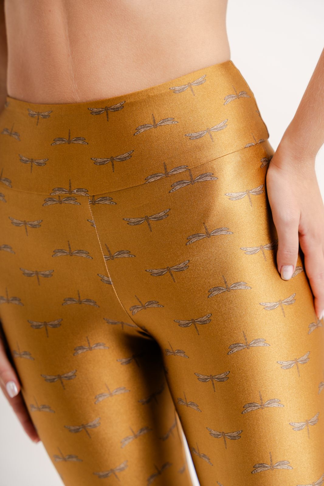 Legging Estampa Dragonfly modelo High Waist by BEE GRACIE - CALÇAS