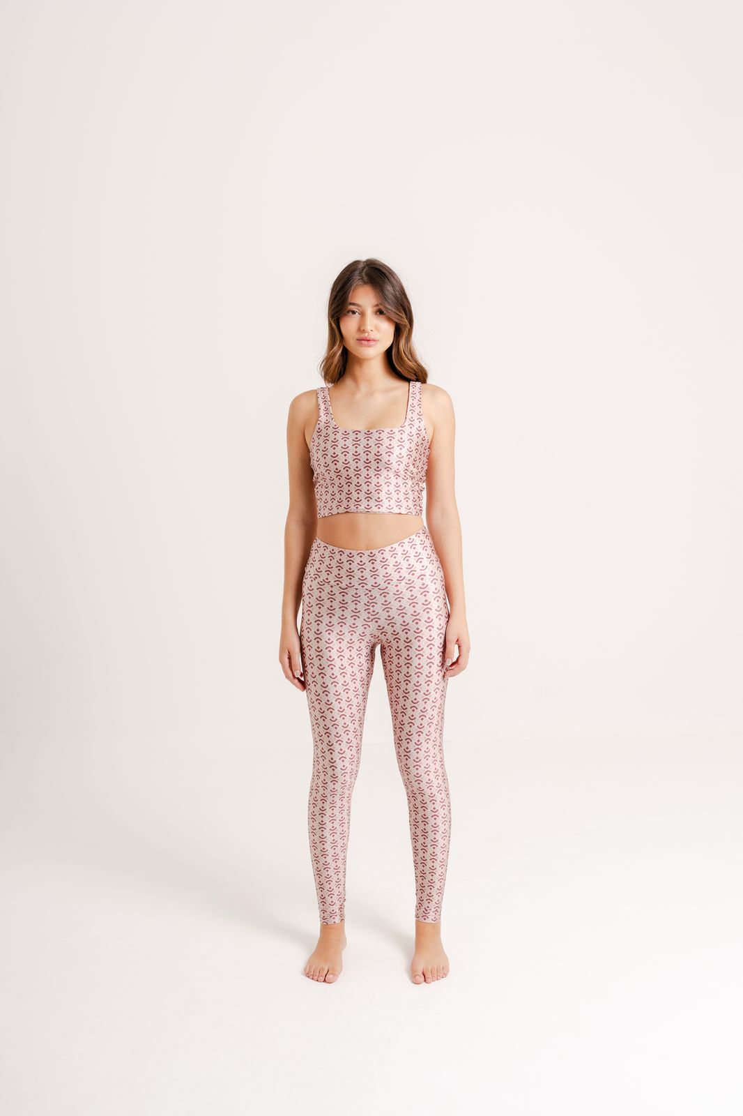 Legging Estampa Blush modelo High Waist by BEE GRACIE - CALÇAS