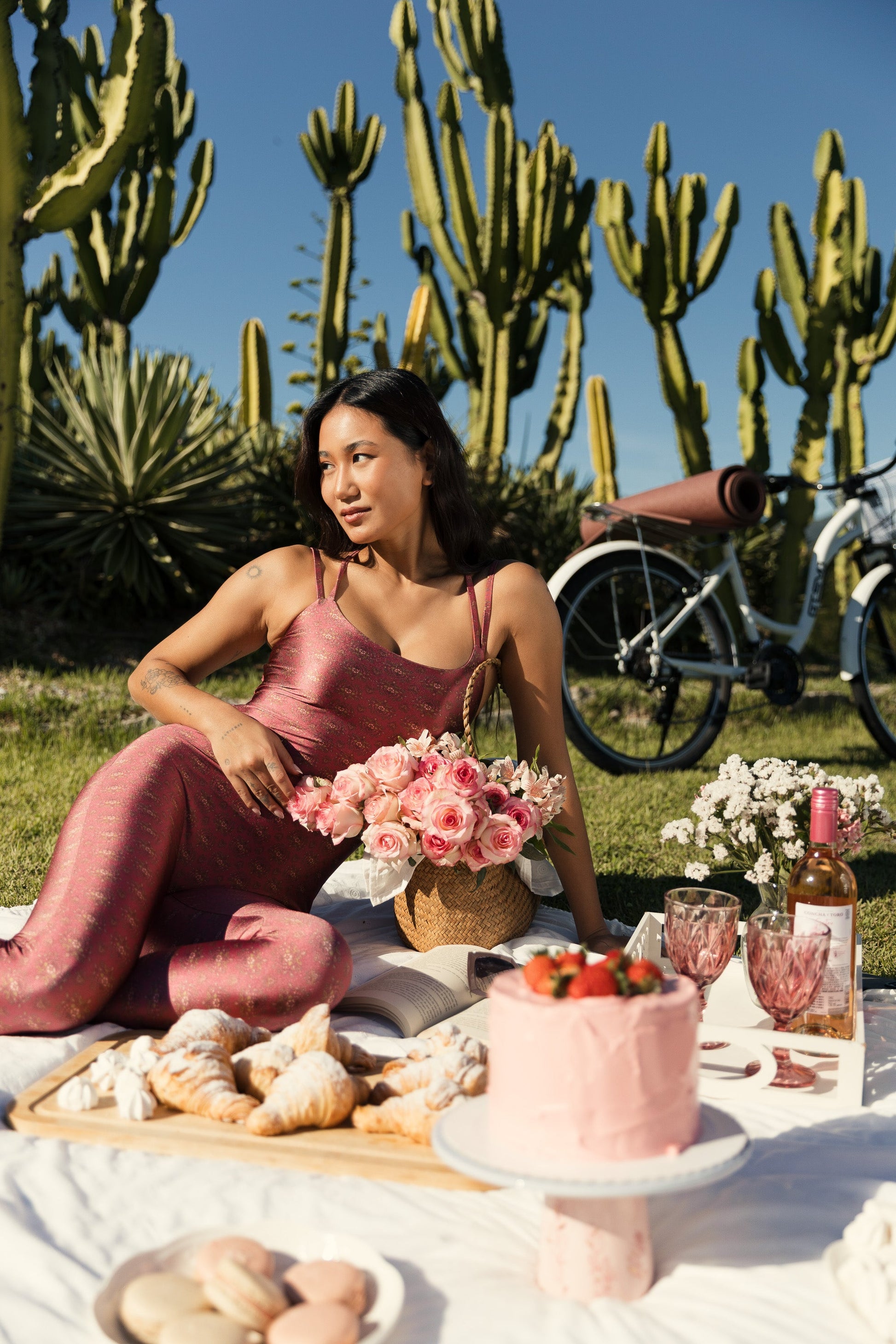 Flor de Lis Zen Jumpsuit