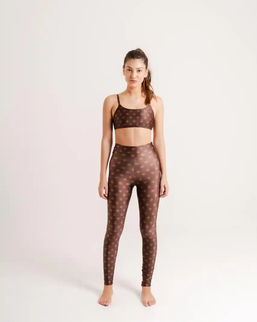Legging Estampa Oásis modelo Skin by BEE GRACIE - CALÇAS