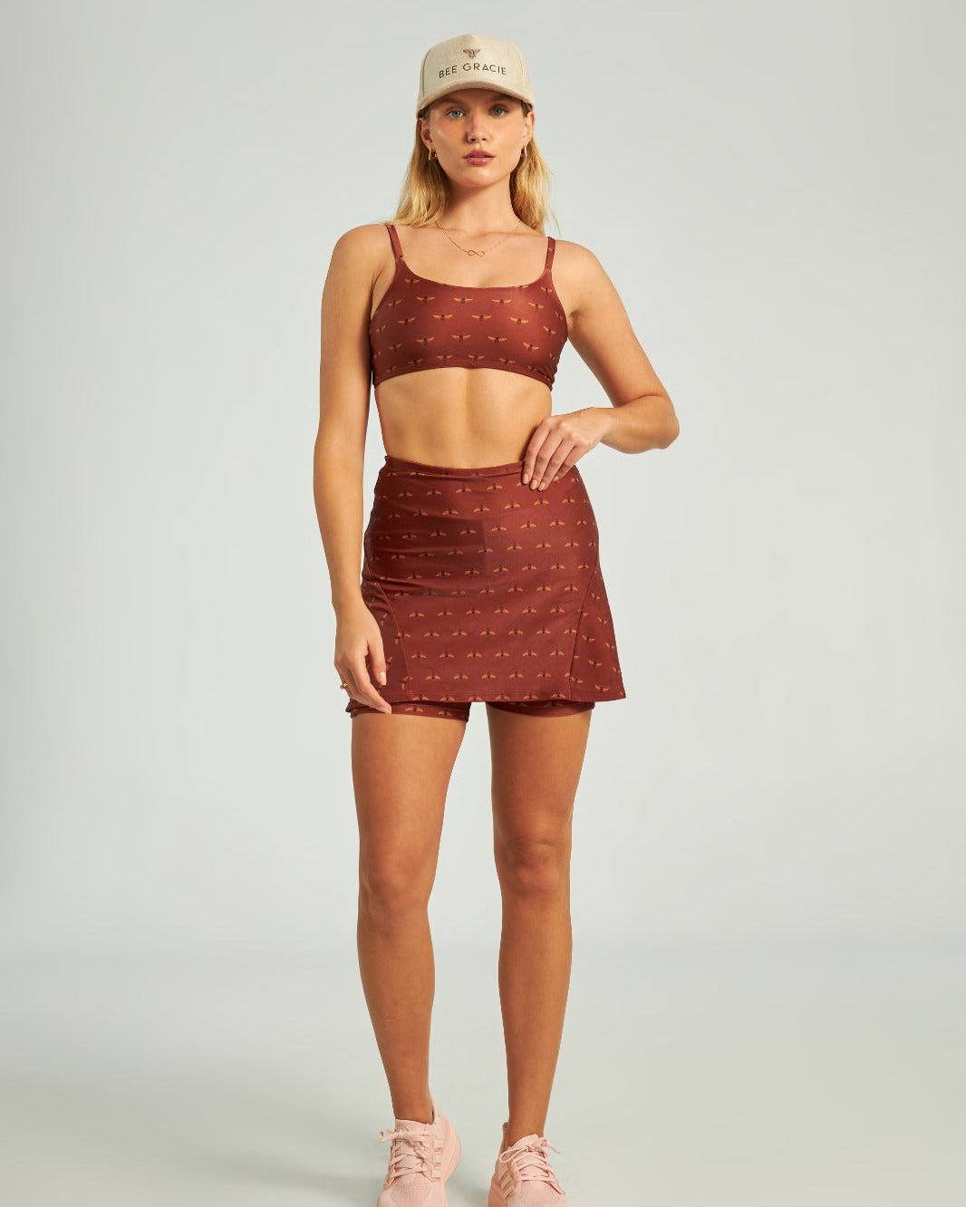 Honeycomb Tennis Skirt