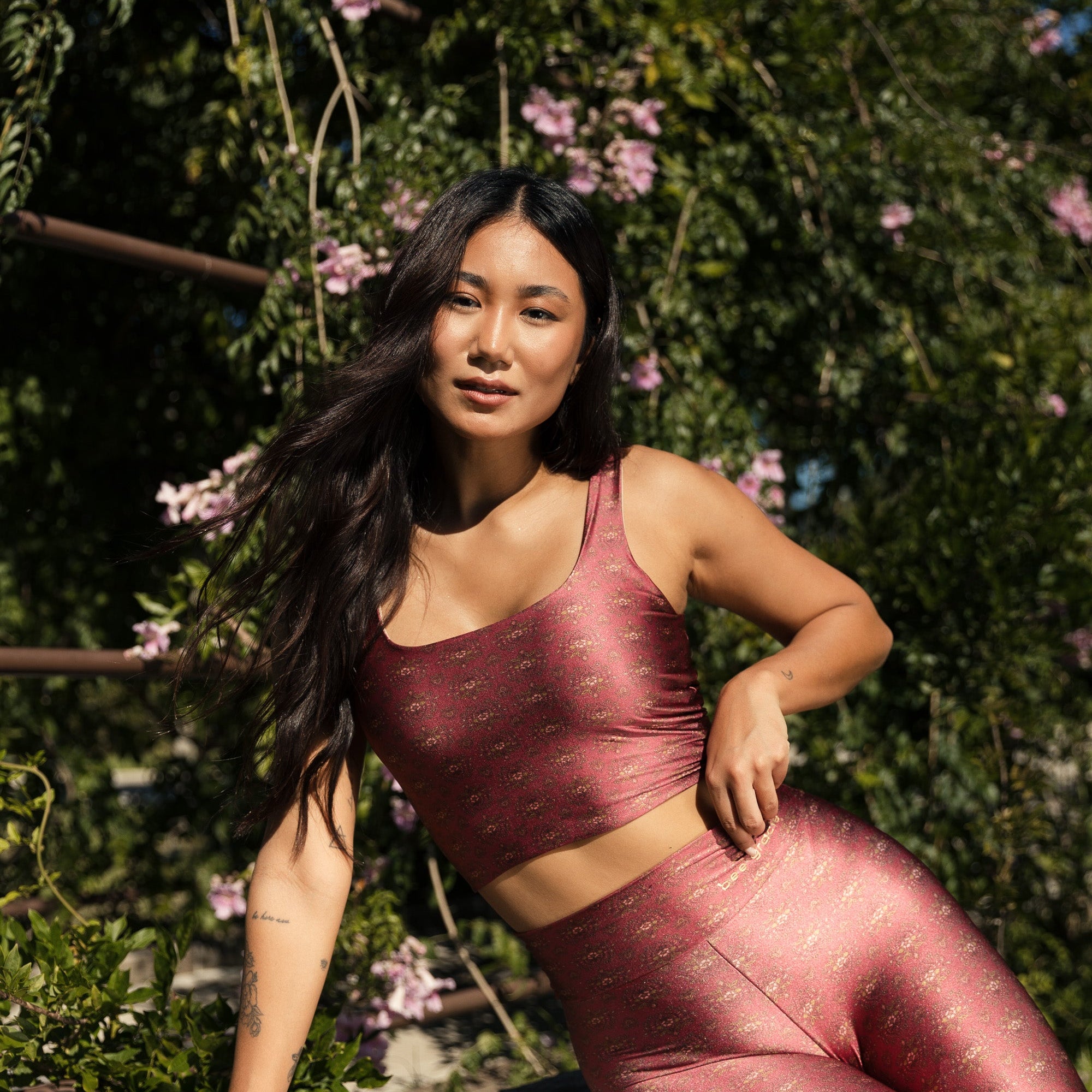 Flor de Lis Cropped Top