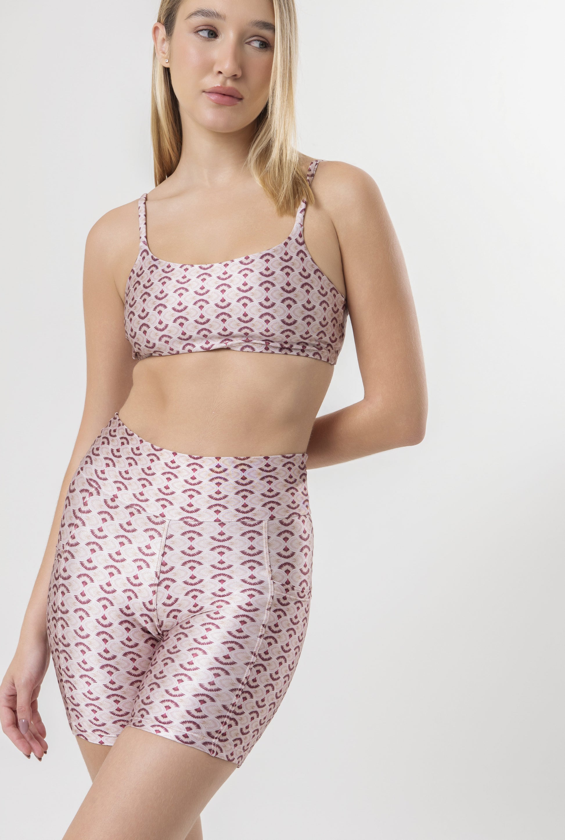 Short Estampa Blush