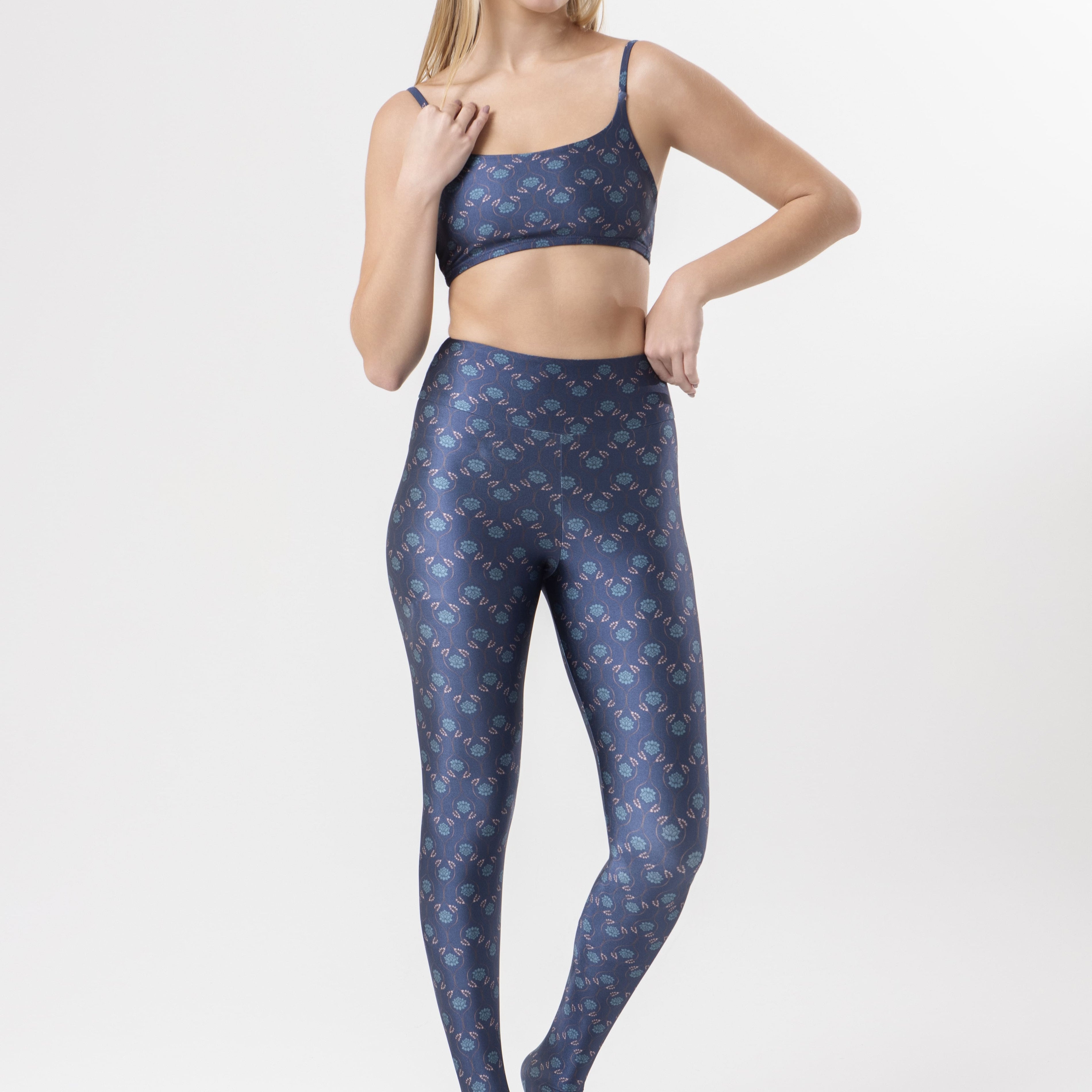 Blue Lotus Legging — Skin Fit
