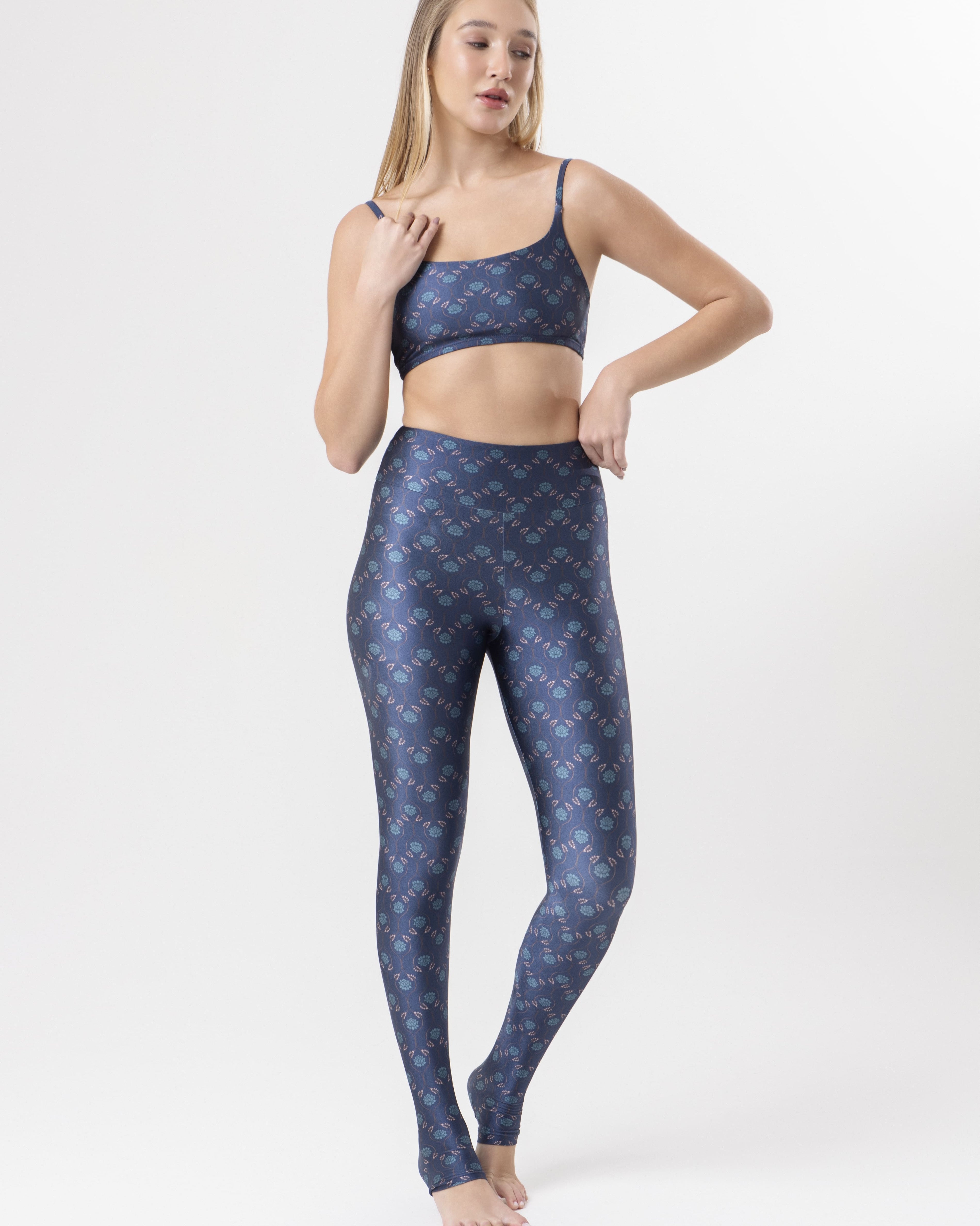 Blue Lotus Legging — Skin Fit