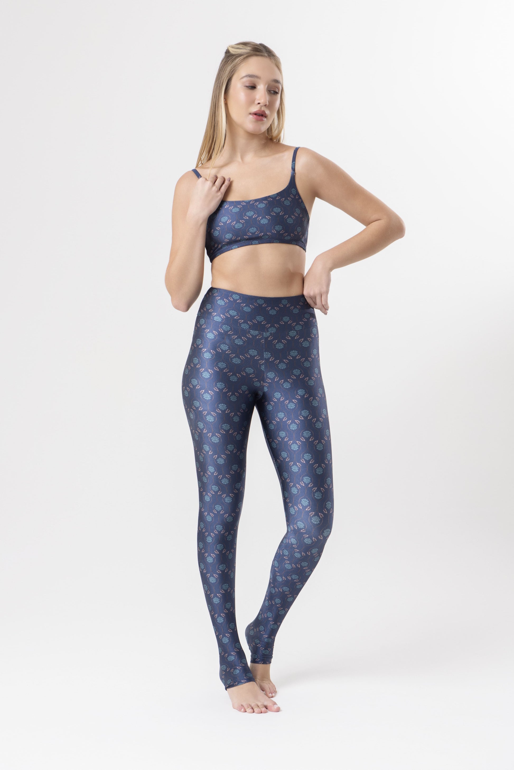 Blue Lotus Legging — Skin Fit