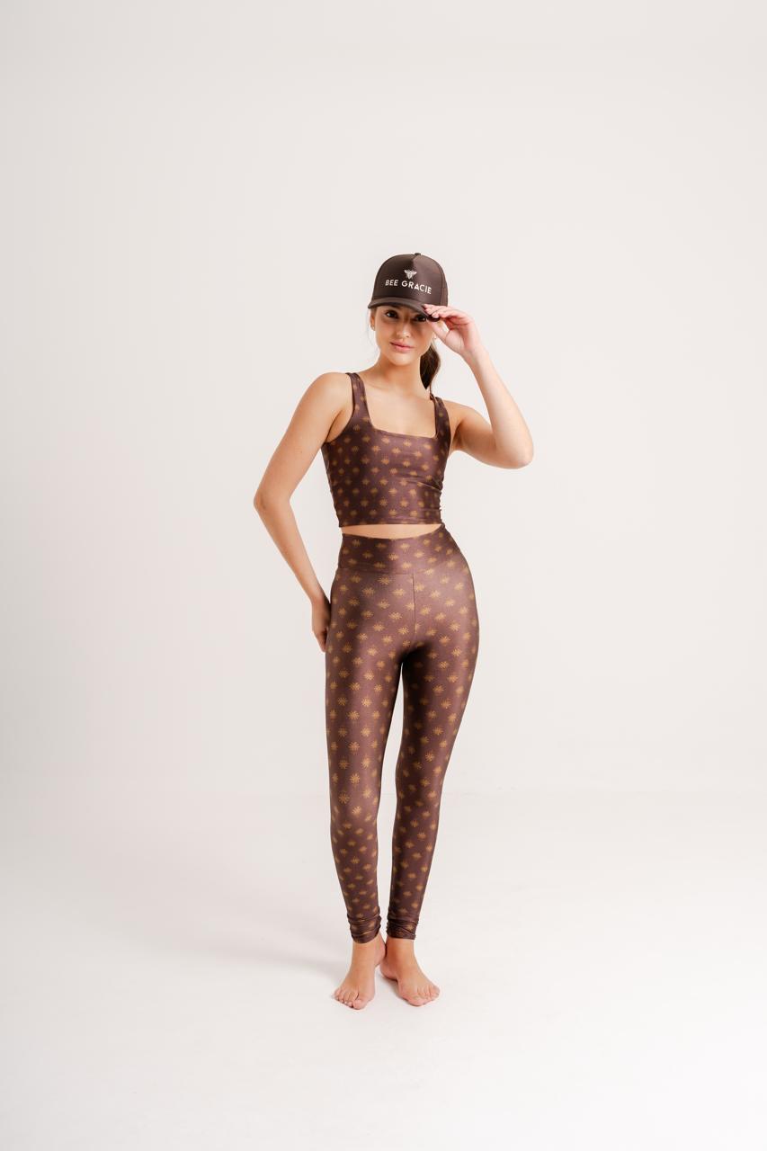 Top Cropped Estampa Oásis by BEE GRACIE - TOPS