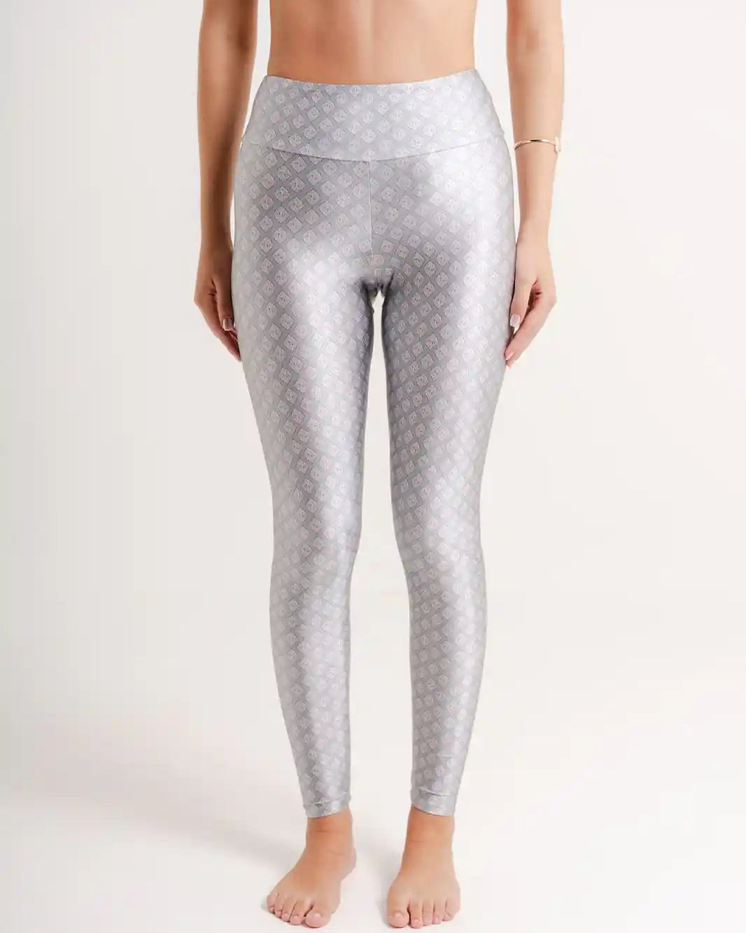 Legging Estampa Azure modelo High Waist by BEE GRACIE - CALÇAS