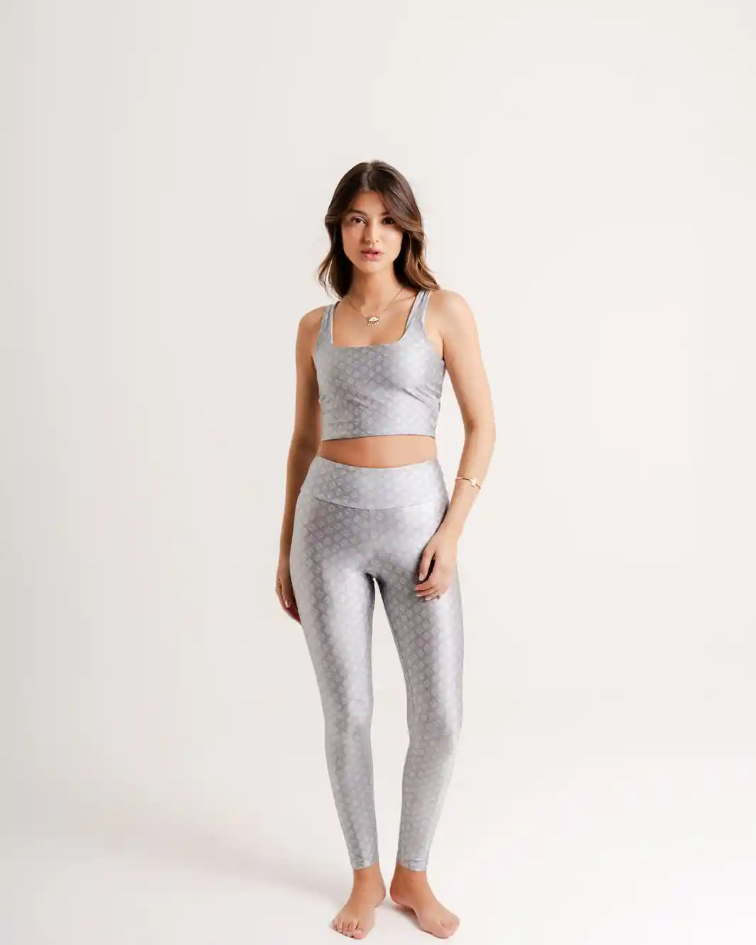Legging Estampa Azure modelo High Waist by BEE GRACIE - CALÇAS