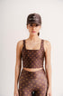 Top Cropped Estampa Oásis by BEE GRACIE - TOPS