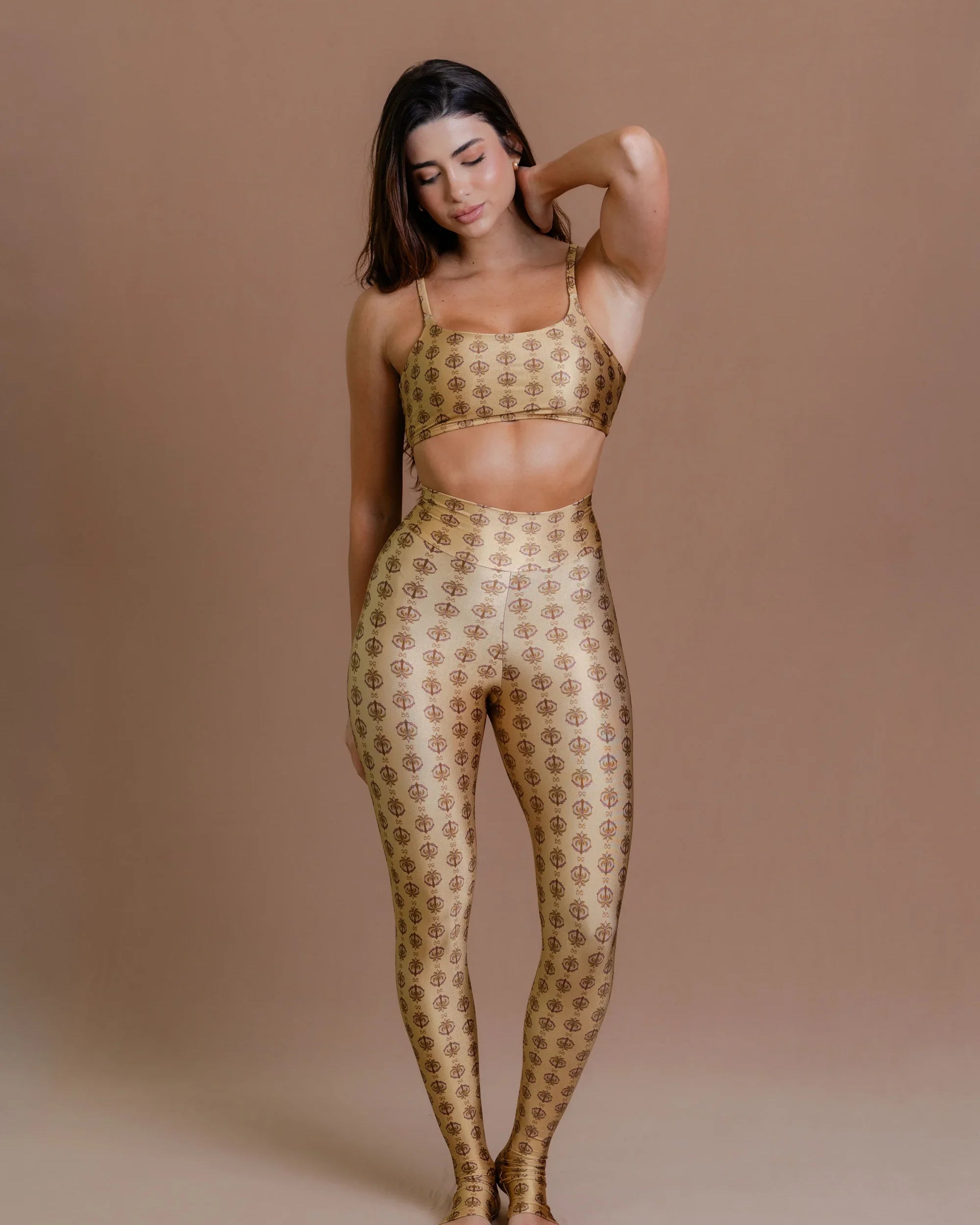 Golden Breeze Legging — High Waist