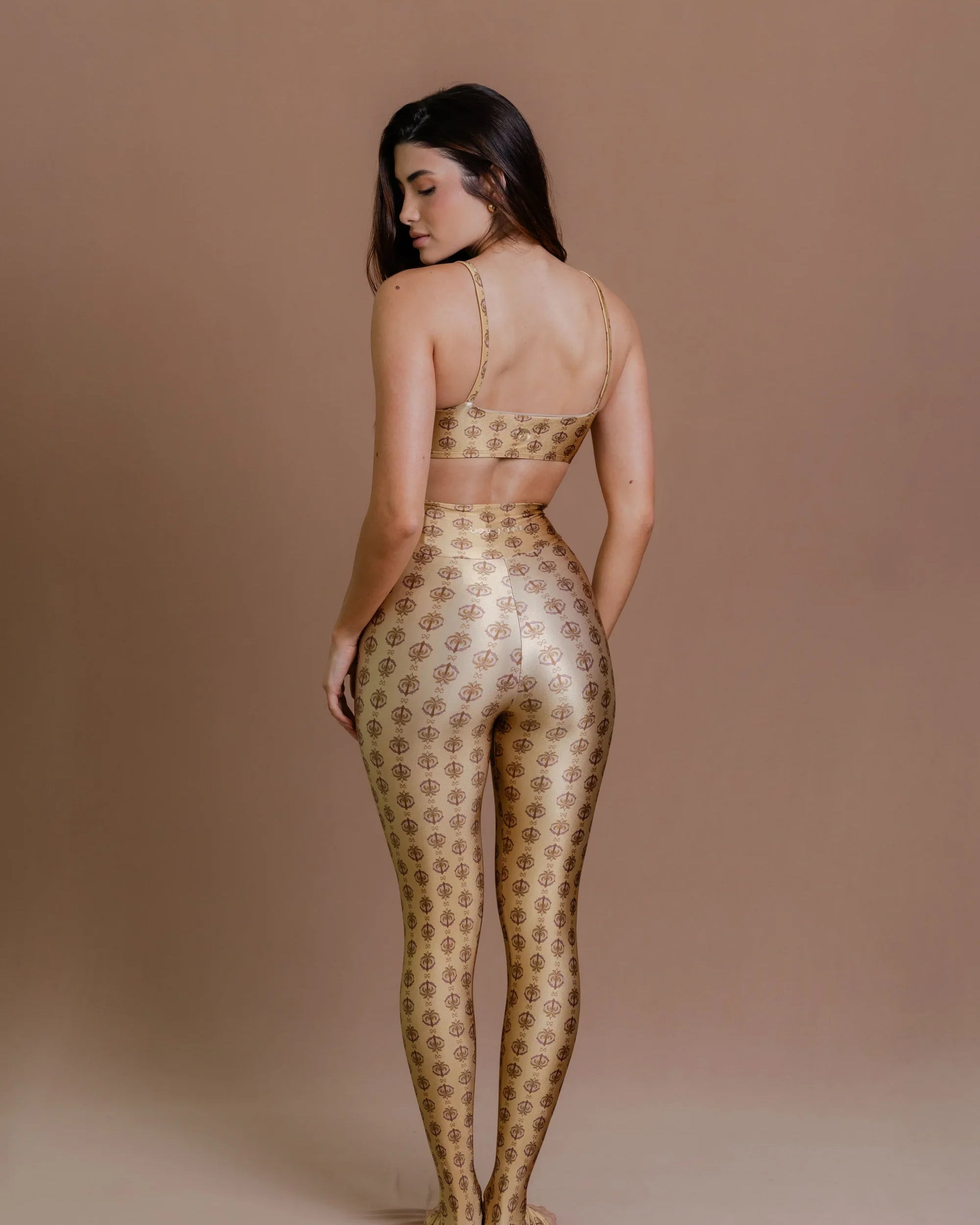 Golden Breeze Legging — High Waist