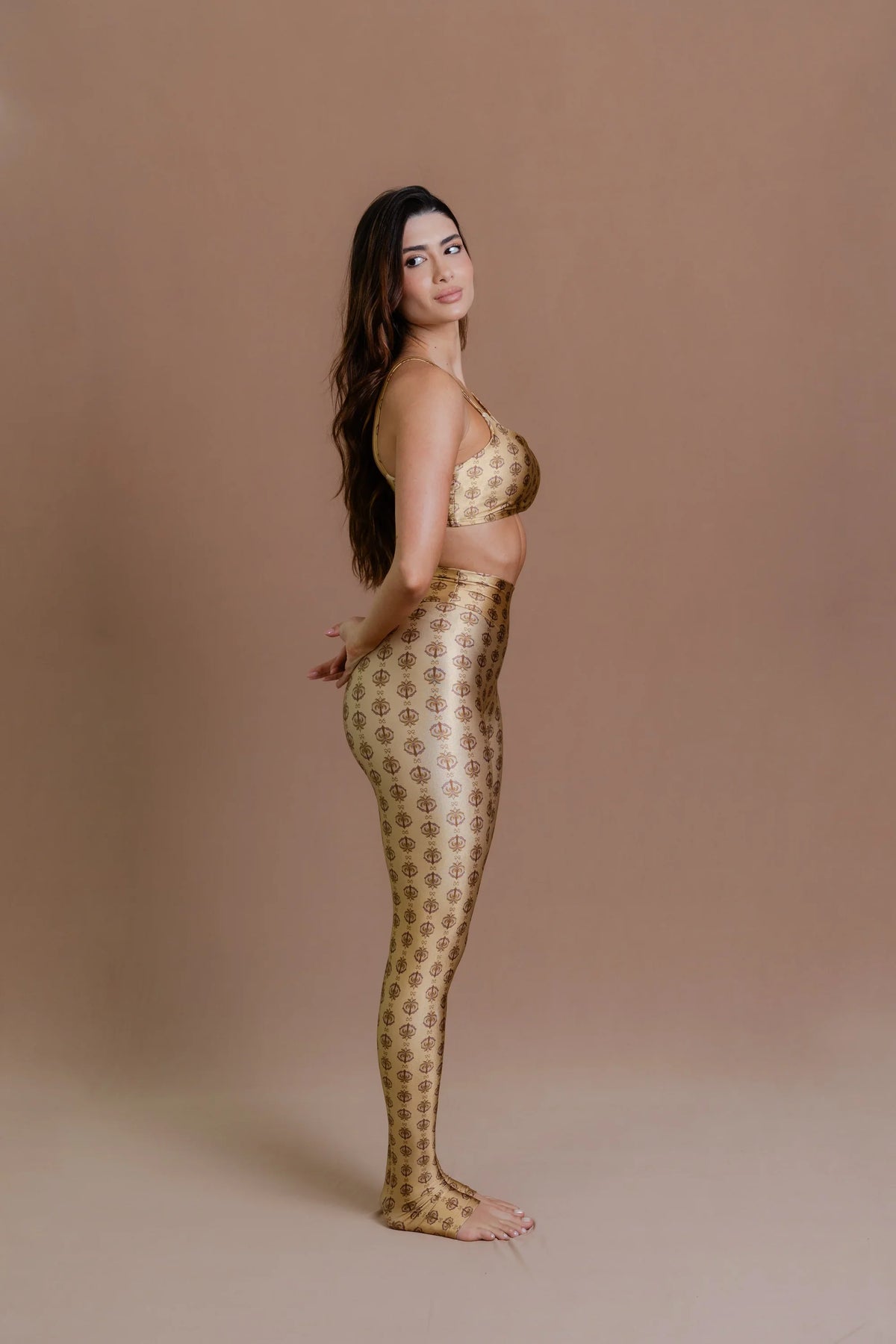 Golden Breeze Legging — High Waist