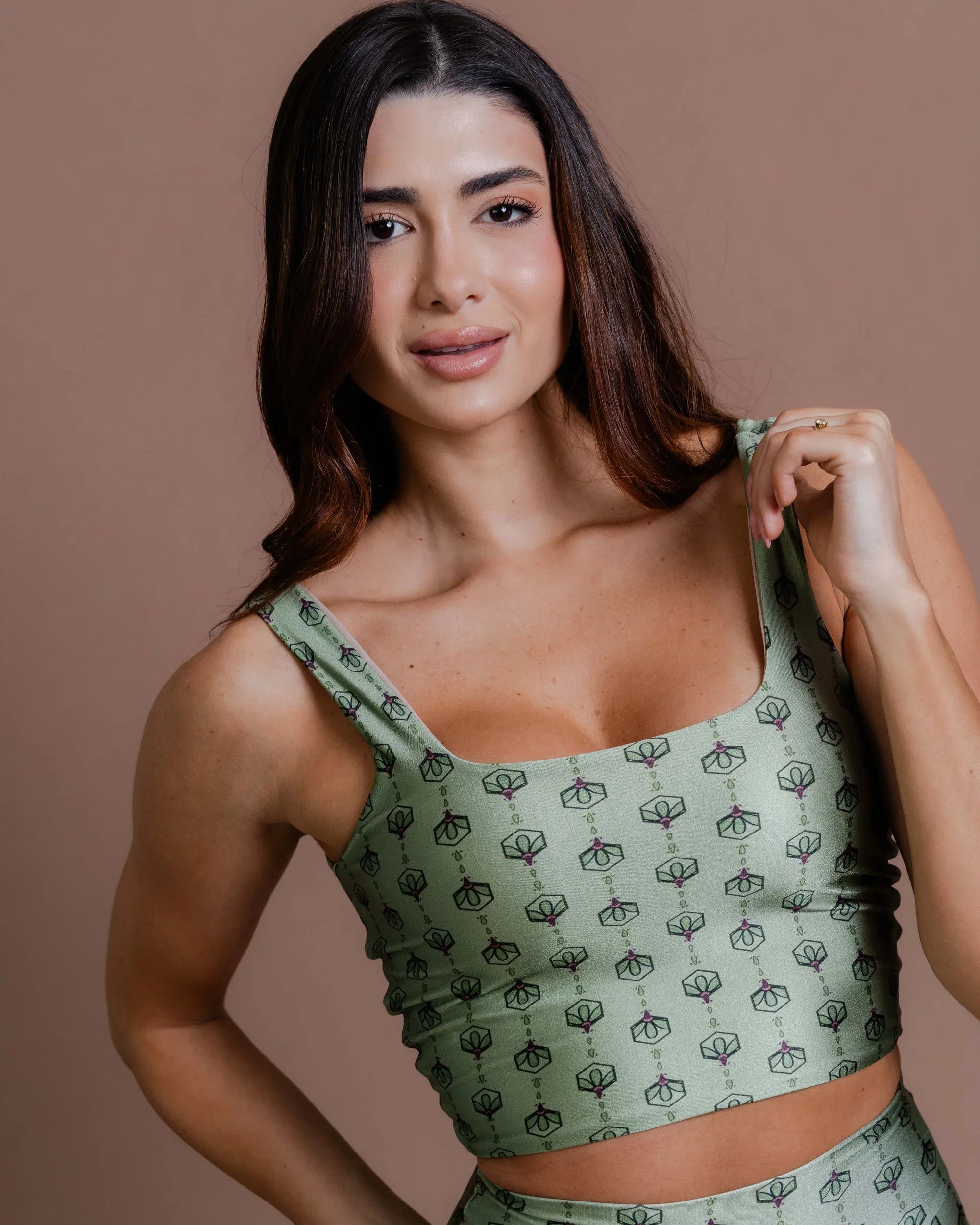 Wildflower Cropped Top
