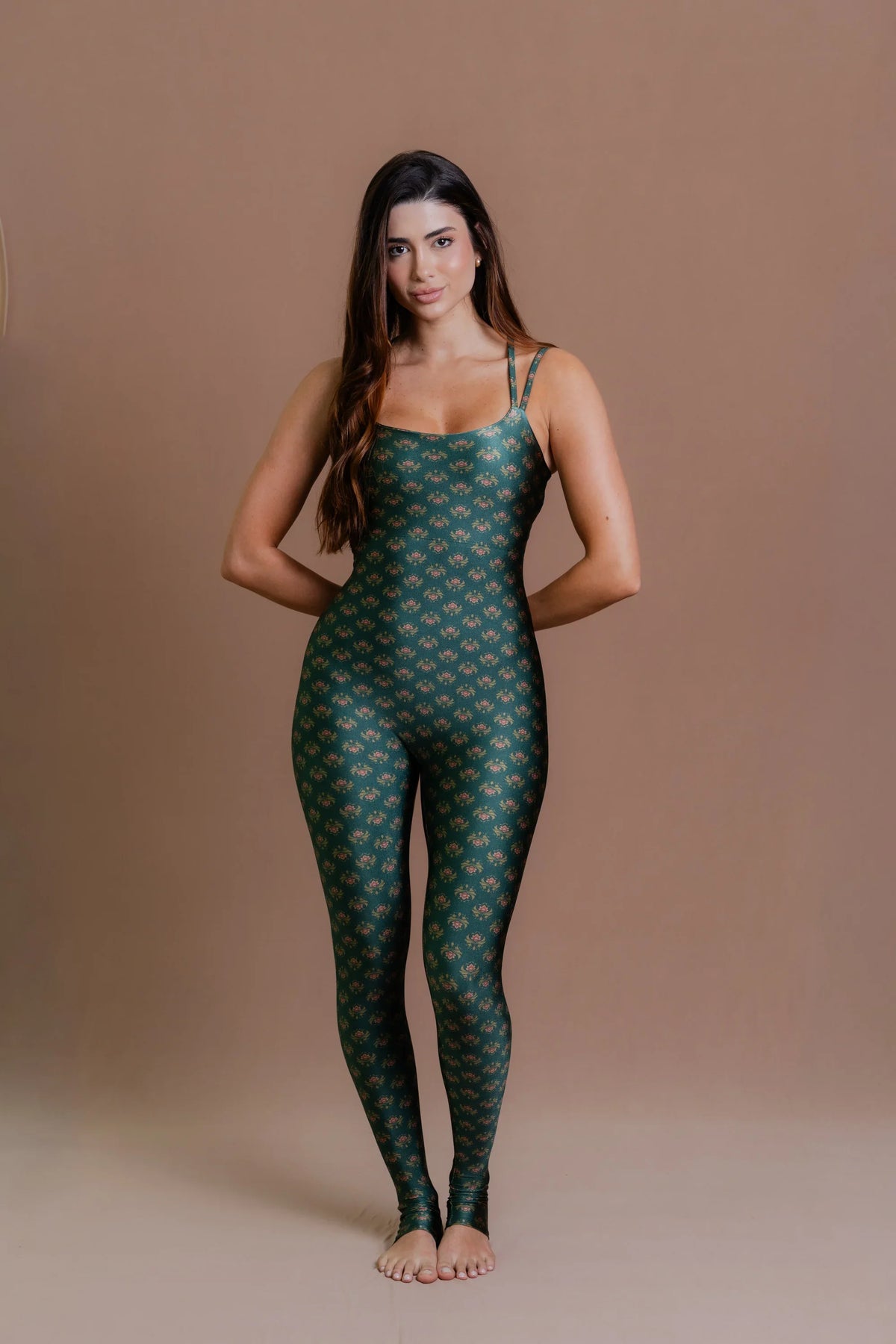 Green Lotus Zen Jumpsuit